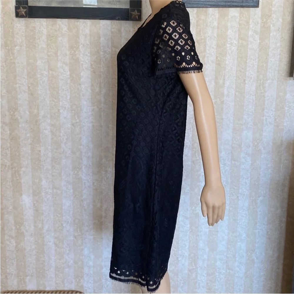 Isaac Mizrahi Live Black Lace‎ Dress